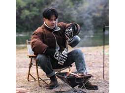 Luvas de Proteção Contra Calor para Camping e Bbq