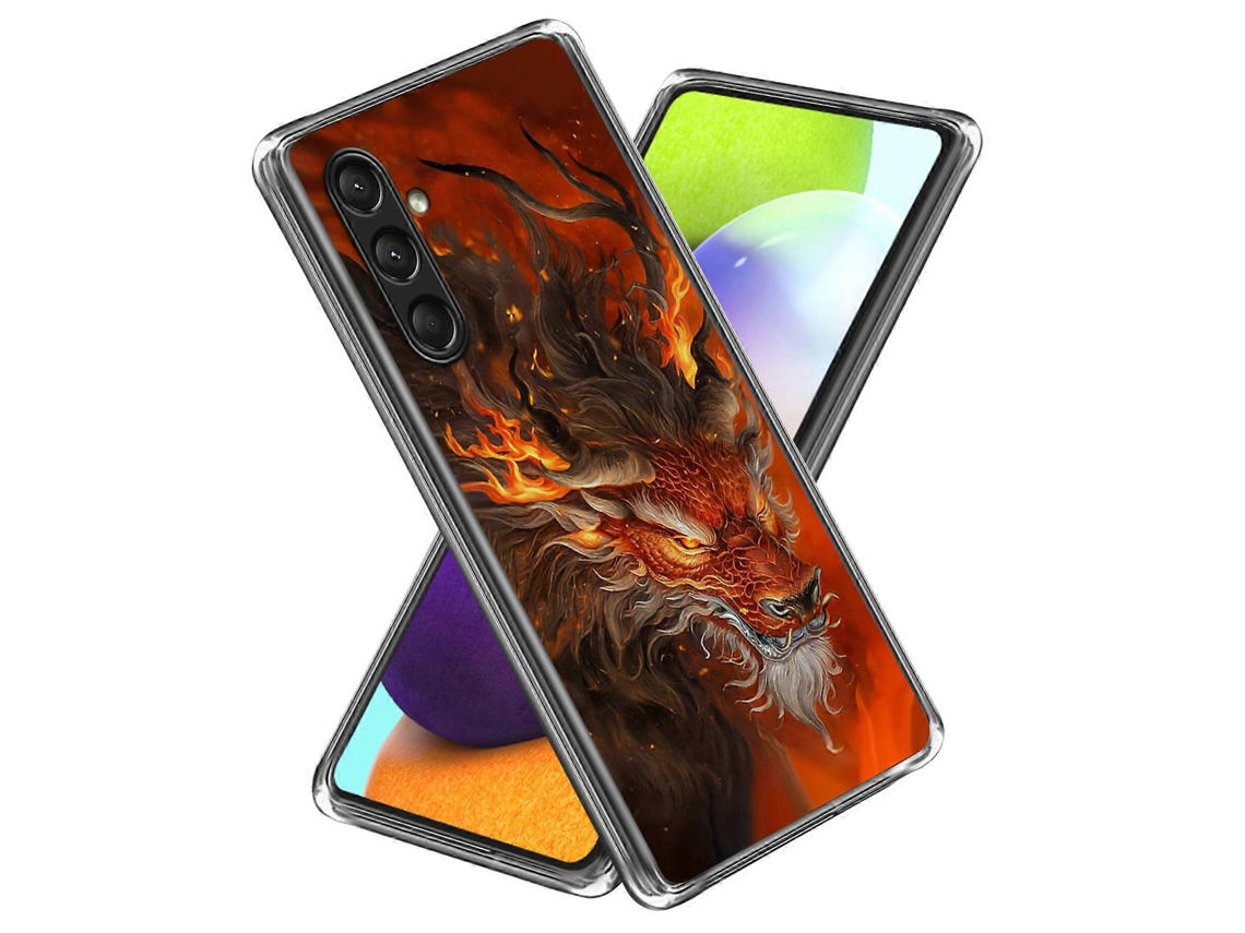 Compre Capa Para Samsung Galaxy A16 5g / A16 4g Com Estampa De Tpu E Absorção De Choque, Estilo K