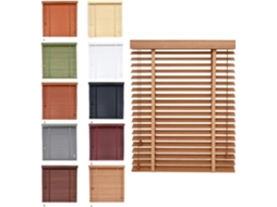 Persianas Venezianas Horizontais Para Interior, Lâminas De 50mm, Persianas Venezianas De Madeira Para Quarto