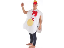 Fato de Homem DISFRAZZES Ovo Com Tomate E Batatas (Tam: M)