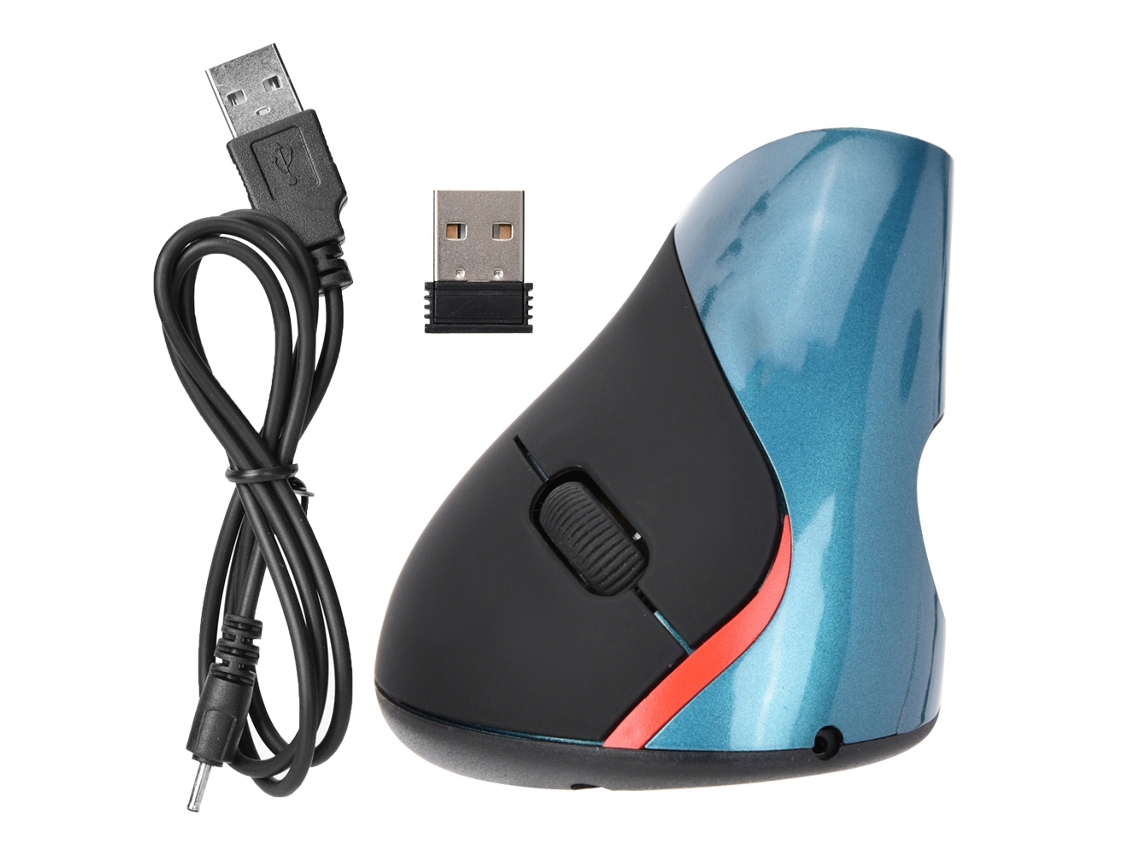 Rato Vertical Sem Fio Ergonómico LAXISCREED