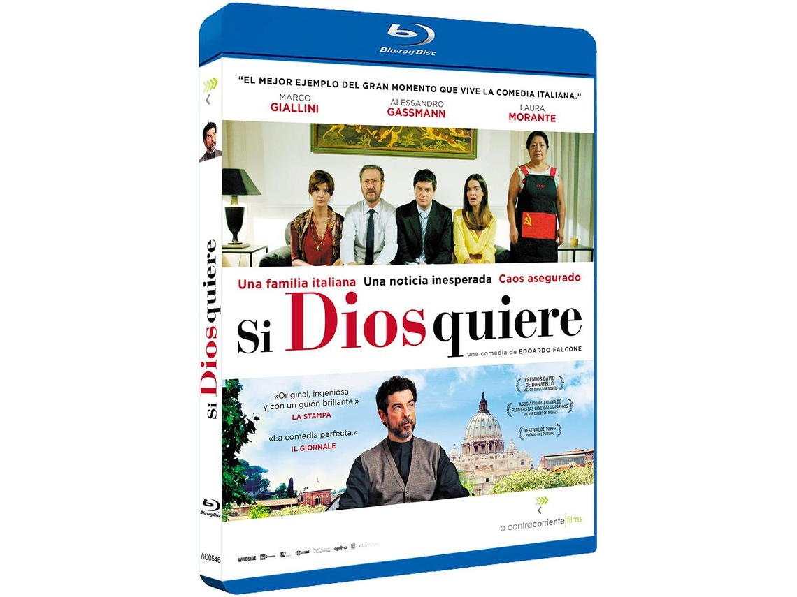 Blu-Ray Si Dios Quiere (Edição em Espanhol)