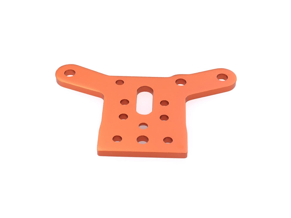 Placa Superior Frontal em Metal Reforçada Zd Racing 8220 para Peças de Veículos Rc 1/8 9116, 9020, 9072 e 9203. MDUG