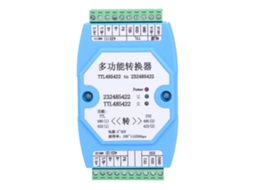 Conversor isolador multifuncional com proteção contra sobretensões, 300~115200bps, 5~30v