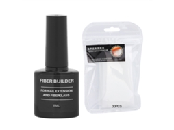 Fibra De Vidro Para Alongamento De Unhas Com Gel 30pcs - Ferramenta Manicure Diy