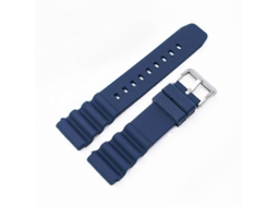 Pulseira De Silicone Com Fivela Prateada Xdfind