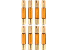 Conjunto de 8 Frascos de Perfume Recarregáveis: Ponta Dupla Spray (10 Ml/0,34 Pol.)