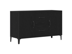 Buffet MAISON EXCLUSIVE Carvalho Preto 100x36x60 cm Madeira Processada