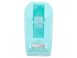 Dispensador de Fita Adesiva Plástica Verde Claro, Ideal para Uso em Escritório. GOKOCO