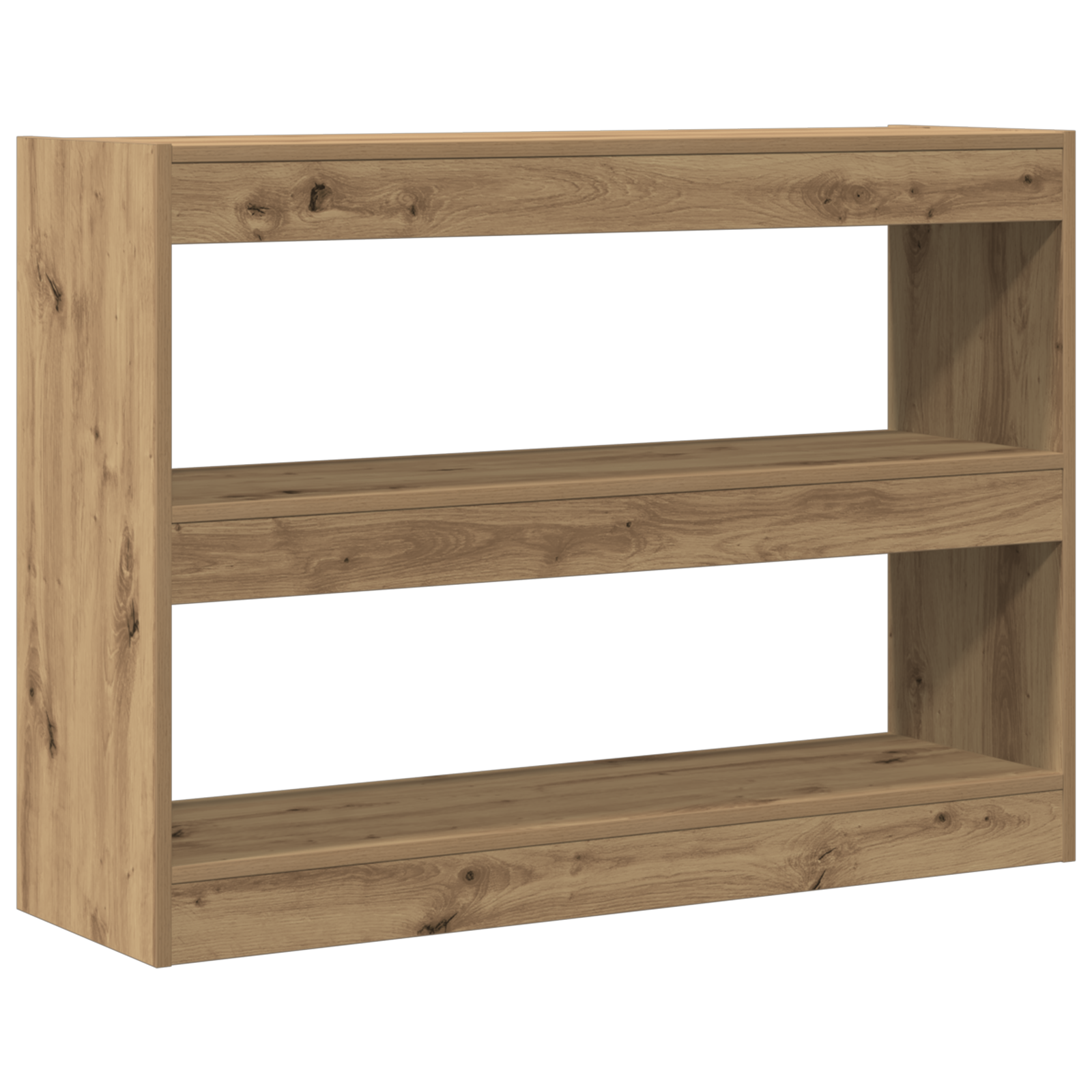 Conjunto 1 Armazenamento Para Estante Vidaxl Castanho Derivados De Madeira (100 X 30 X 72 Cm)