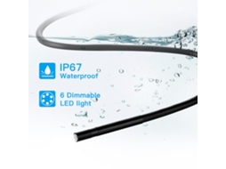Endoscópio Wifi Borescope 5.5mm Ip67 6 Leds Ios/android S/MARCA