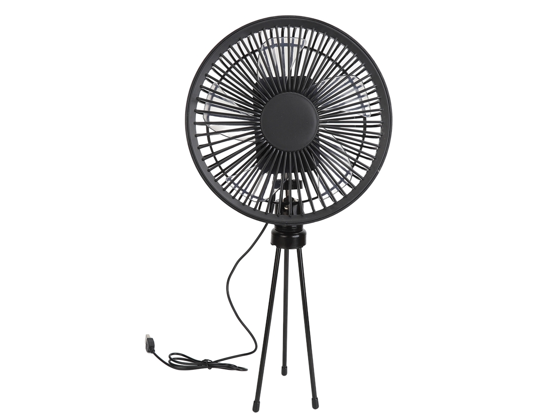 Ventilador Portátil Usb Laxiscreed Para Campismo Com Tripé Ajustável E Ventilação Eficiente Ao Ar Livre