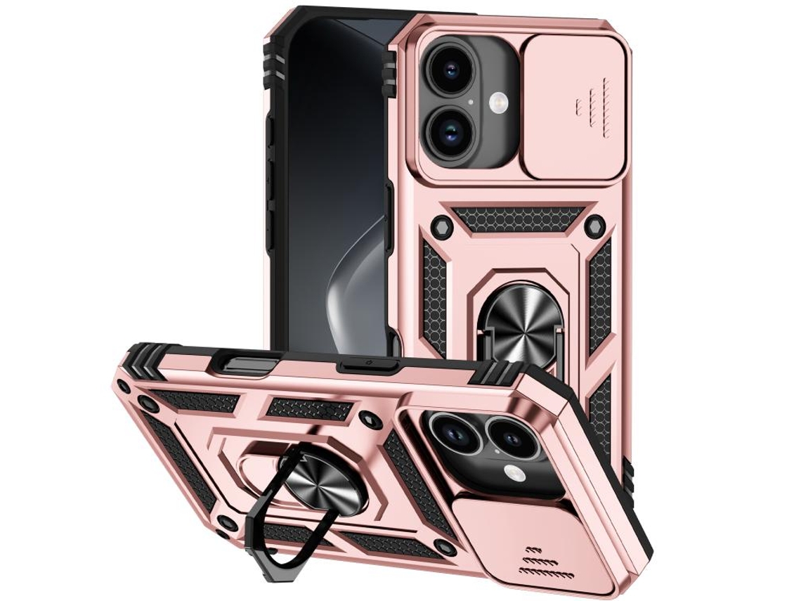 Capa Para Iphone 17 - Suporte Deslizante Para Câmera