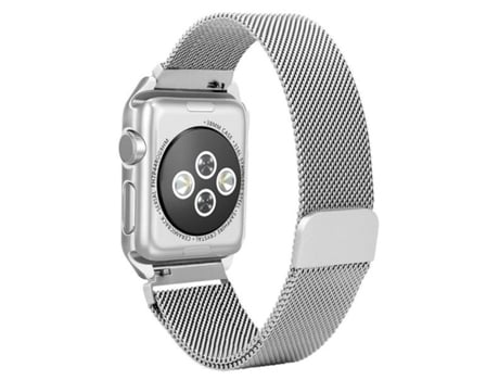 Bracelete Milanese com Fecho Magnético GIFT4ME Compativel com Apple Watch Ultra 2 2024 Cinza