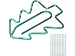 Clips De Papel Metálicos Em Formato Árvore, Design Fofo E Exclusivo, Práticos Organização De Documentos, Pacote Com