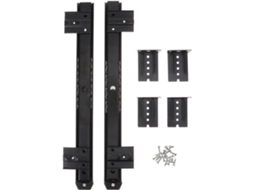 Corrediças De Aço Toddmomy Para Gavetas Escrivaninhas E Armários, Com Trilho Reforçado, Capacidade De 10kg 22lb, Para