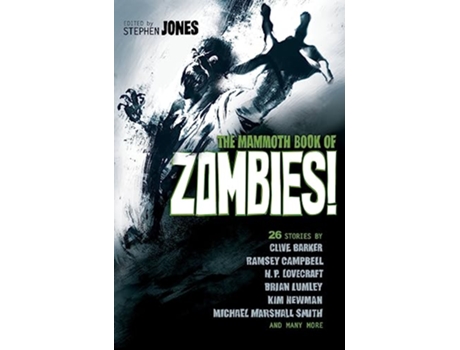 Livro Mammoth Book of Zombies de Stephen Jones (Inglês)