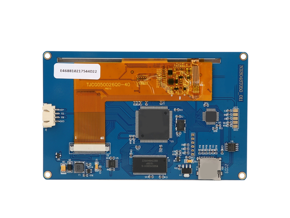 Laxiscreed Tela Touch De 5 Polegadas Em Inglês Para Industrial, Acessórios Para Interface Homem-máquina