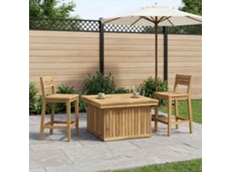 Vidaxl Branco 80,5 X 80 X 75/44,5 Cm