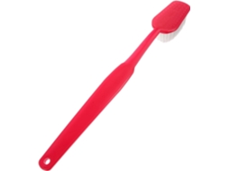 Lurelia Aplicador De Loção Para Costas, Pernas E Pés, Com Argola, Massagem Suave E Cor Vermelho, Uso Diário Prático
