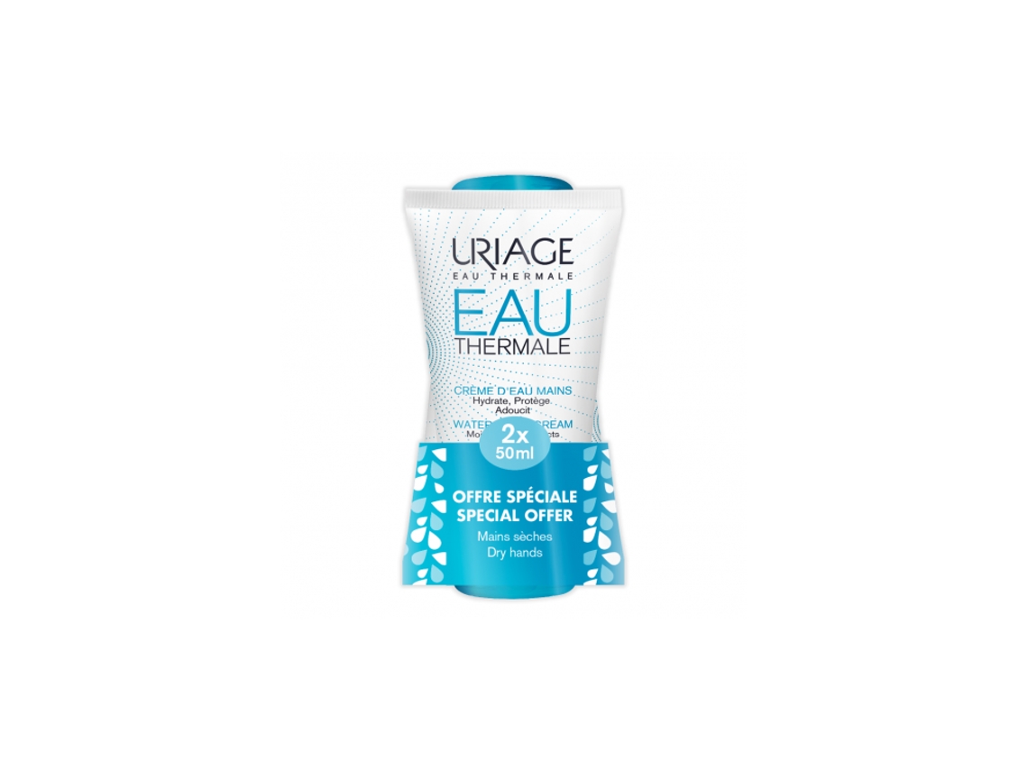 Uriage Creme D'Eau Mains 2X50 Ml