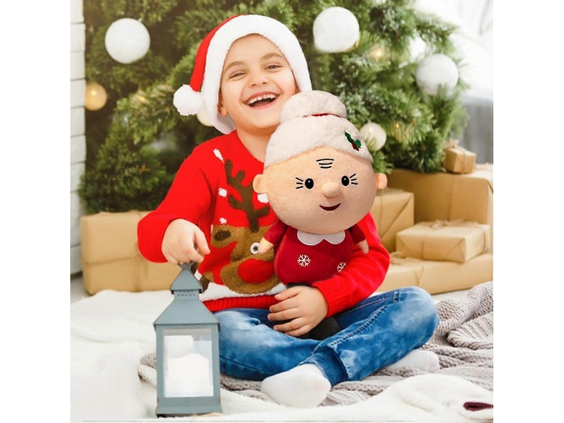 Peluche De Natal Sra. Claus Macio 98 Polegadas