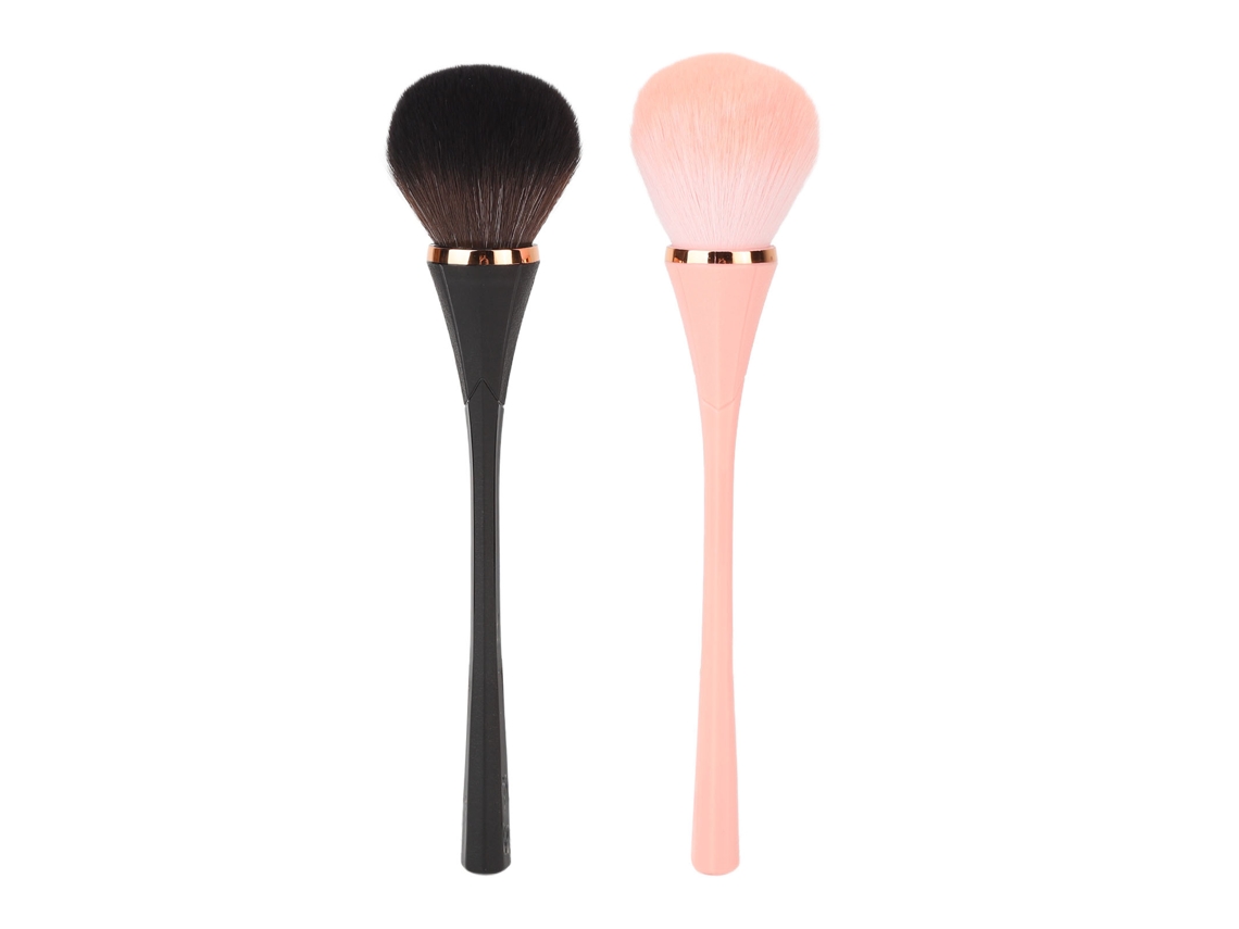 Set De 2 Pincéis De Blush Polvo Suave E Solto Para Maquiagem