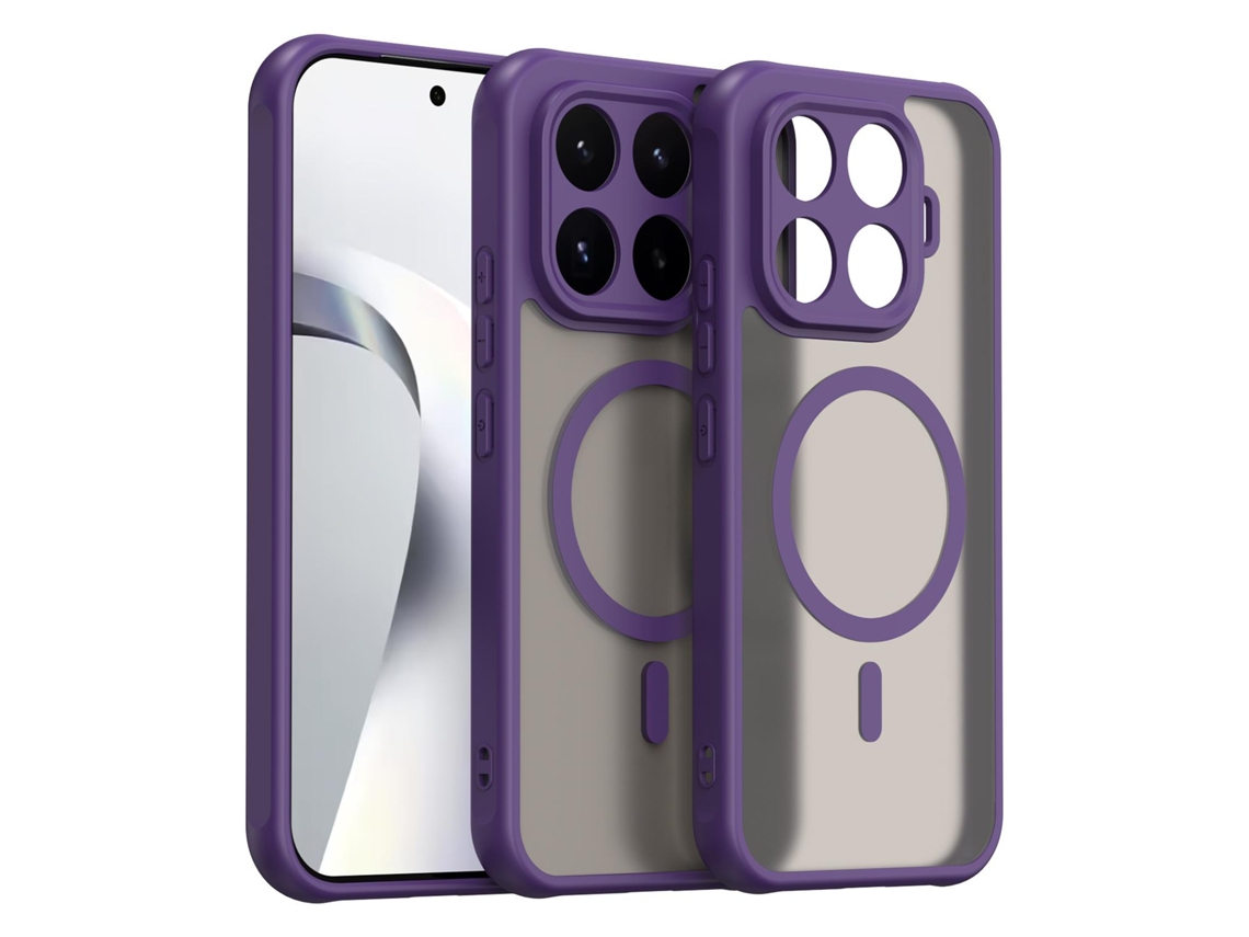 Capa Magsafe Para Xiaomi 17t 5g, Roxa Gertiz