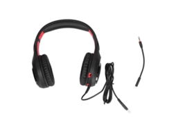 Fones De Ouvido Gamer Somic Gs301 Estéreo 7.1 Modo Dual Com Microfone Flexível E Luzes Led Para Computador