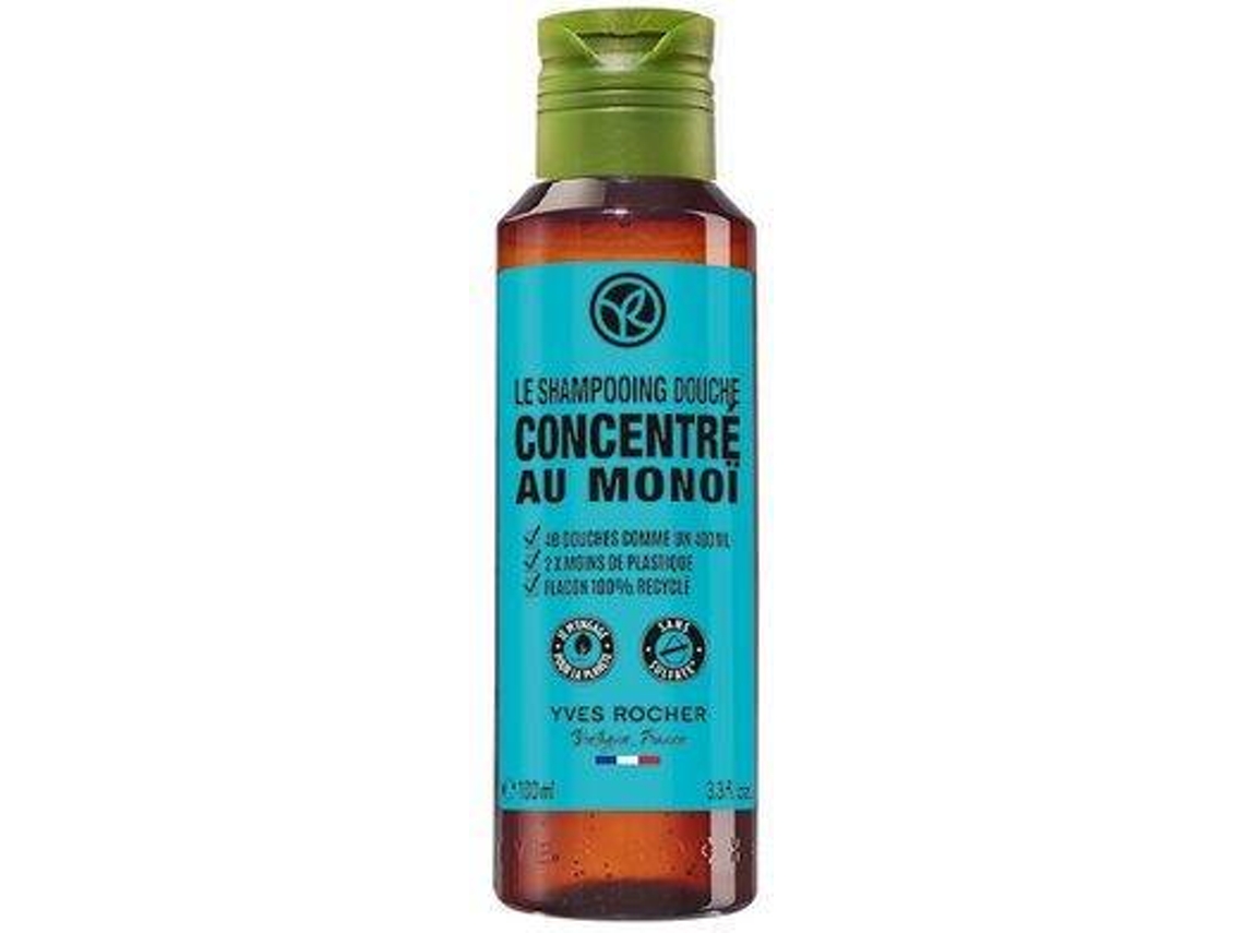 Champô Líquido YVES ROCHER FRANCE 2 em 1 Concentrado Monoï (100 ml)