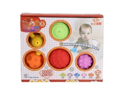 Conjunto De Bolas Para Bebês Com Textura Multissensorial: Bolas Macias E De Toque Para Crianças