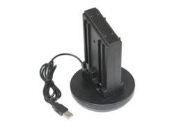 Carregador de controle de jogo EOOCOO, dock 4 em 1, carregador base pequeno