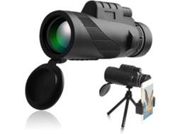 Telescópio monocular de alta definição 40x60 com suporte para smartphone e tripé, portátil FMC BAK4 HD à prova dágua para mountain bike, A306 S/MARCA