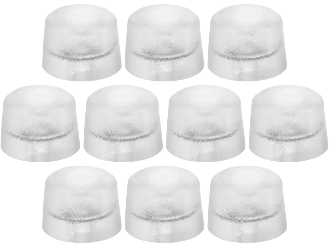 Tehaux 10 Unidades De Protetores Silicone Antiderrapantes Para Pés Tábuas Corte, Móveis E Cadeiras, Protegendo A Madeira