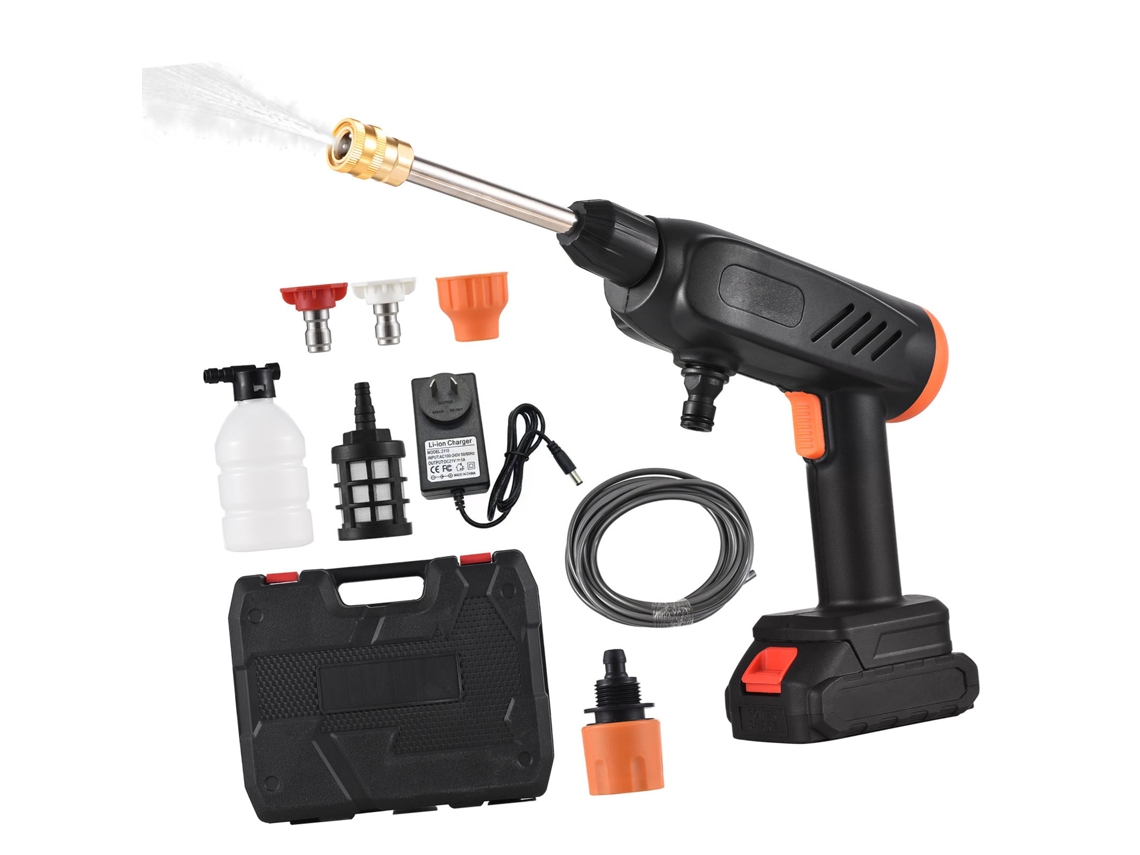Laxiscreed Pistola De Alta Pressão 48v Com Motor De 260w, 23bar, Portátil Para Limpeza Rápida