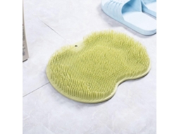 Tapete Massageador Para Os Pés Dobrável Em Tpr Com Gancho E Escova De Limpeza Ventosa.