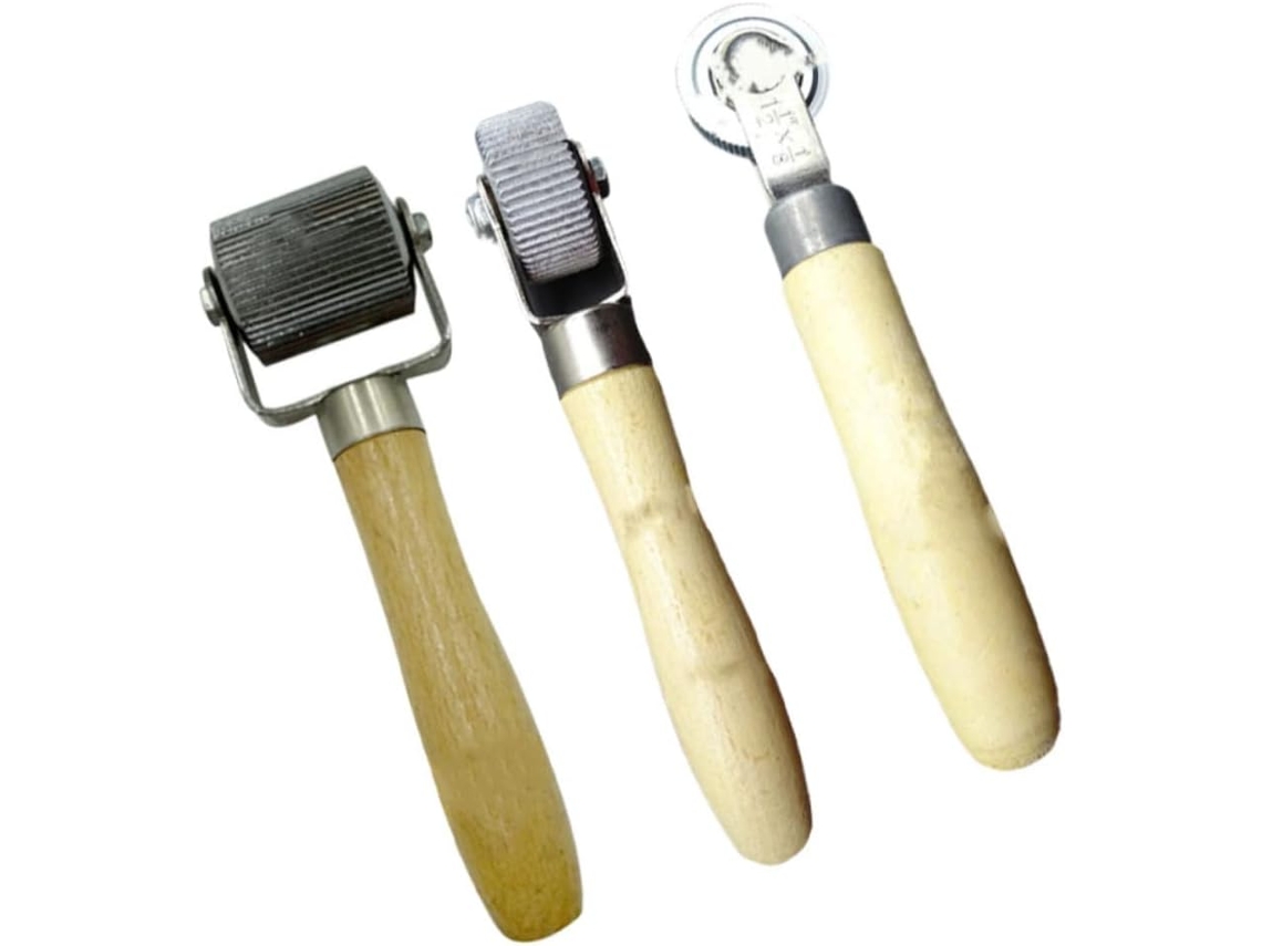 Conjunto De 3 Peças Ferramentas Para Motocicleta: Compactador Rolos
