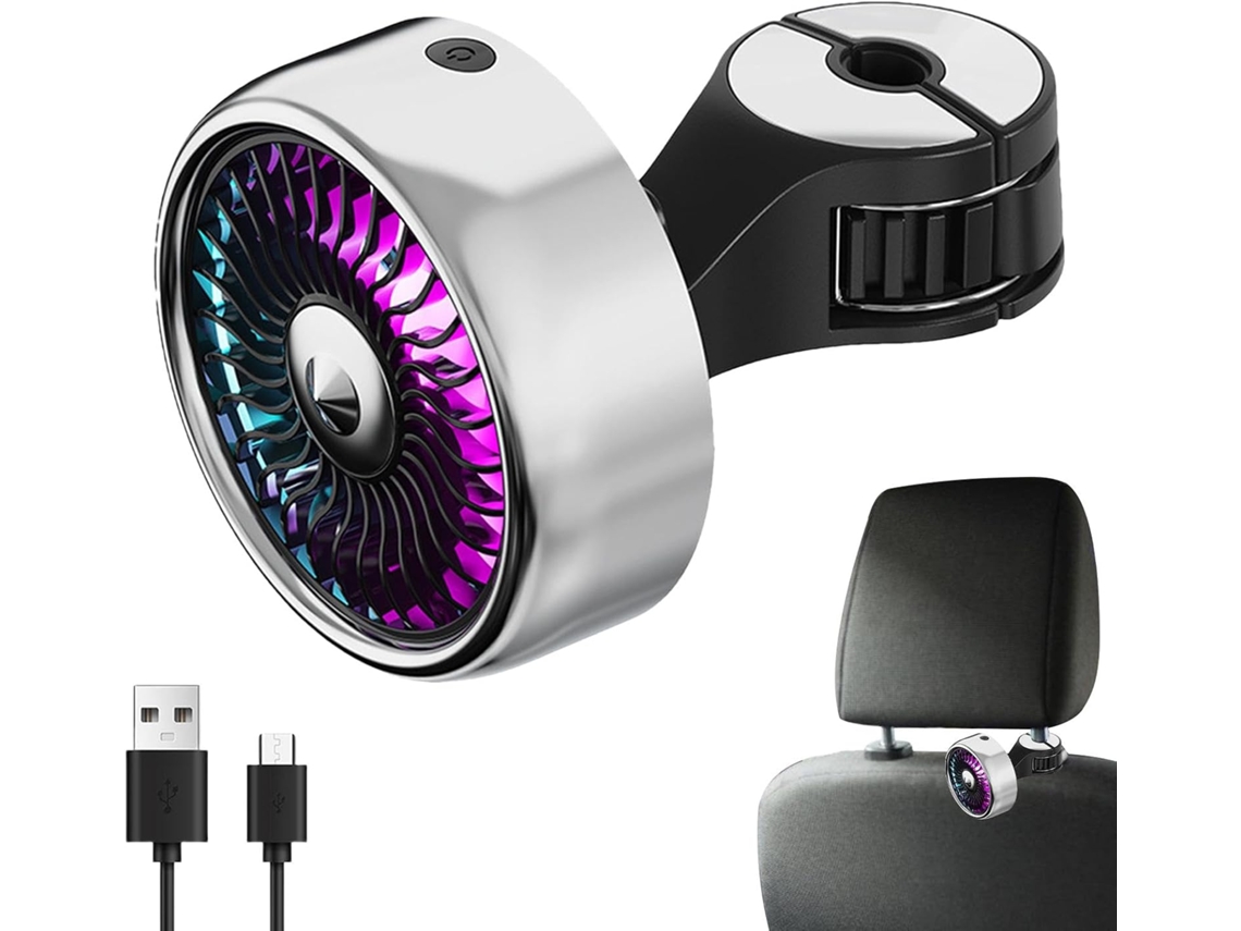 Ventilador Usb Para Carro, Ventilador De Ventilação E Resfriamento