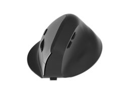Mouse Bluetooth Vertical Sem Fio Ergonômico De 2.4 G Com Ajuste De Dpi De 3 Níveis Cinza Veanxin
