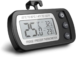Termômetro Digital Para Geladeira, À Prova Dágua Freezer Com Aquaforge