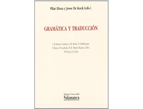 Livro Gramática Y Traducción de Josse De Kock (Espanhol)