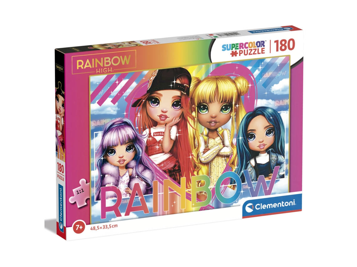 Puzzle 180 Pçs Rainbow High Clementoni