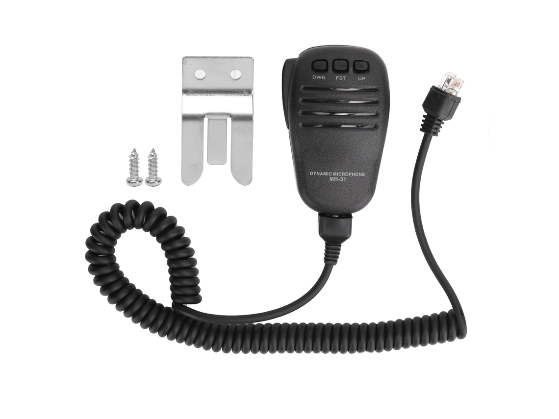 Aetheria microfone de Mão para Rádio Yaesu Ft 817 Ft 857 Ft897 com Alto falante e Botões Programáveis