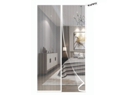 Tela Mosquiteira Magnética, Para Porta E Janela, Fecho Automático, Instalação Adesiva, Proteção Contra Insetos, 120 X 210 Cm