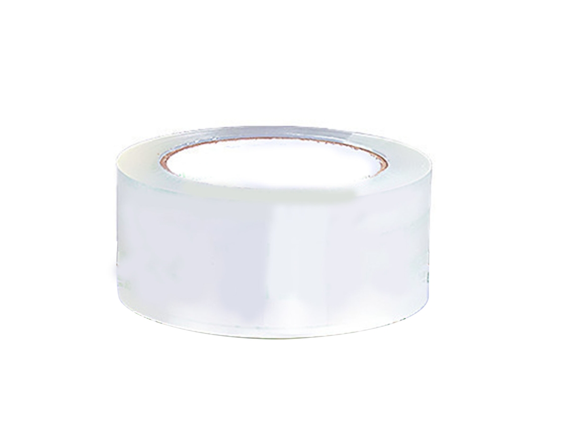 Cinta Transparente 4,8cm De Ancho 36,6m De Largo Pet Durable Adhesiva Fuerte Para Regalos Manualidades Oficina