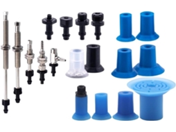 Ventosa A Vácuo Para Sacos Abertos F18 F22 F26 F33 Com Bico De Sucção Pneumático Industrial Azul Alta Potência Vinho