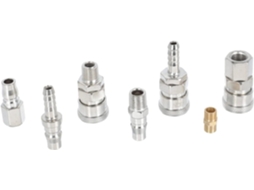 Conjunto De 25 Conexões Rápidas Para Mangueira De Ar, Metal | Acoplador Com Travamento Automático