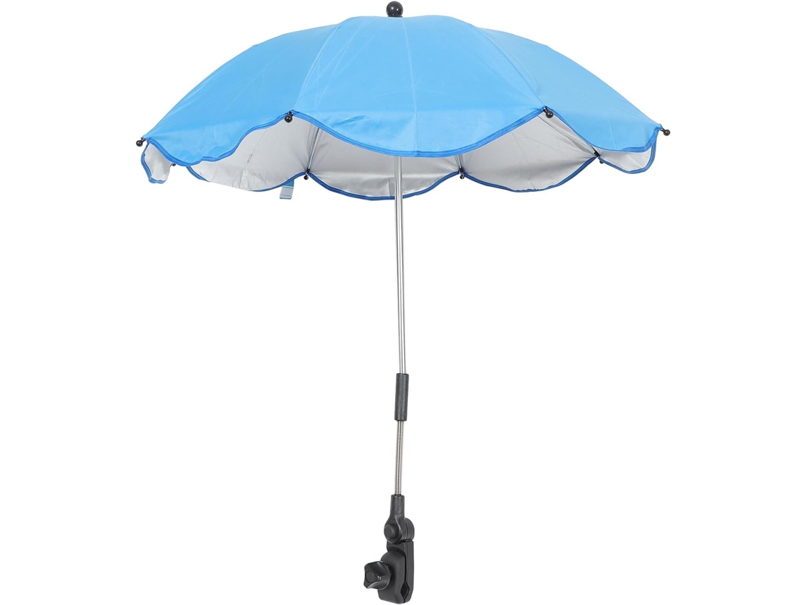 Guarda sol de Encaixe Azul celeste para Carrinho de Bebê com Revestimento Prateado, CHABERLU