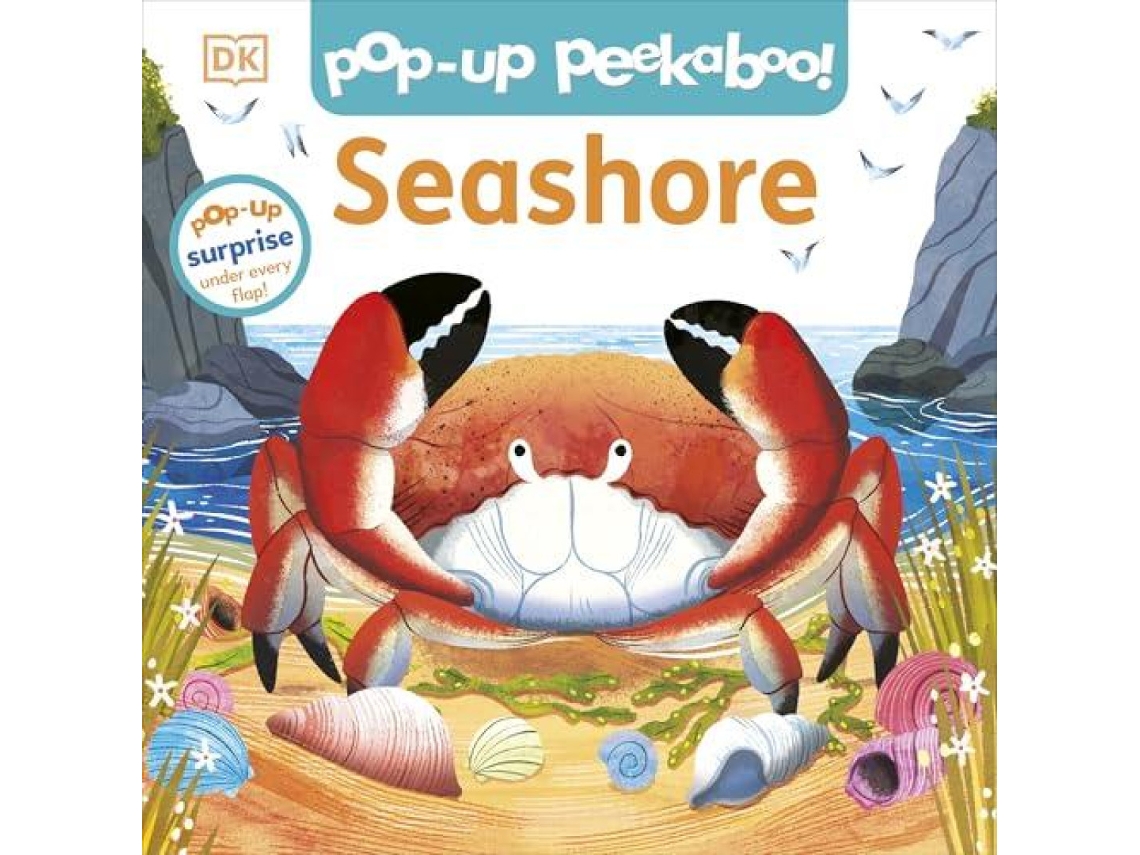 Livro Pop-Up Peekaboo! Seashore de TBS-Penguin Random House Wholesale (Inglês)
