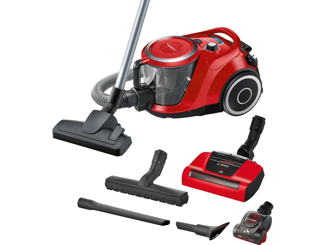 Aspirador sem Saco BOSCH BGS41PET1 Série 6 ProAnima (Outlet Caixa Aberta - 72 dB)